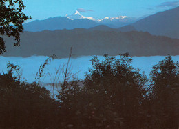 CPM- NEPAL - HIMALCHULI In Early Morning From Near ARUGHAT BAZAR - New Hotel Crystal Pokhara*  TBE- 2 Scan - Népal