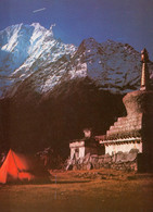 CPM- NEPAL -Mt  THANSERKU (6623m) By Moonlight- New Hotel Crystal Pokhara*  TBE- 2 Scan - Nepal