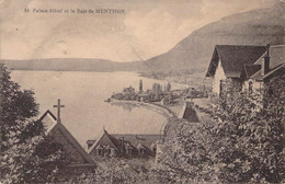 CPA - 74 - MENTHON - Palace Hôtel Et La Baie De MENTHON - Otros & Sin Clasificación