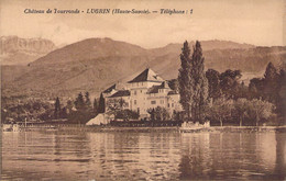 CPA - 74 - LUGRIN - Château De Tourronde - Téléphone 1 - LL - - Lugrin