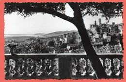 06 - GRASSE - Hôtel-Pension " Le Paradis " - Vue Panoramique De La Terrasse De L'hôtel - Grasse