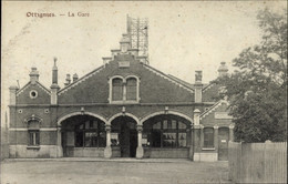 CPA Ottignies Louvain La Neuve Wallonisch Brabant, La Gare - Other & Unclassified