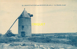 49 Montfaucon, Le Moulin à Vent, Beau Visuel Pas Courant - Montfaucon