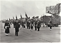 Photo 17x 13 BA 113 St Dizier Le Général Fleurot Inspectant Les Troupes Avions Mirages 1978 - Aviation