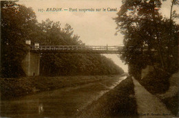 Redon * Le Pont Suspendu Sur Le Canal * Chemin De Halage - Redon