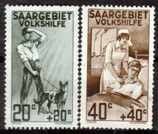 Sarre-91- Original Values Issued In 1926.(+/sg) Hinged/NG - Quality In Your Opinion. - Sonstige & Ohne Zuordnung