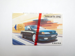 Télécarte Neuve 5 U , Gn16 , Auto Renault Laguna  ,  Cote : 30 Euros - Privées