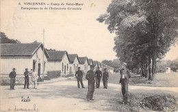 CPA MILITARIAT - Caserne - 94 - CAMP DE ST MAUR - Baraquements De L'infanterie Coloniale - Barracks