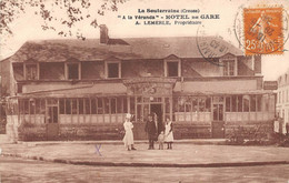 23-LA-SOUTERRAINE- A LA VERANDA- HÔTEL DE GARE - La Souterraine