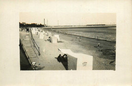 St Nazaire * Carte Photo * Tentes De Plage Bâches " E. CAILLON " - Saint Nazaire