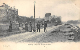 95-HERBLAY- QUAI ET VILLAS DES PRES - Herblay