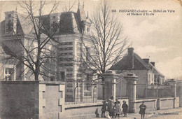 36-HEUGNES- HÔTEL DE VILLE ET MAISON D'ECOLE - Autres & Non Classés