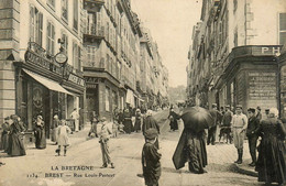 Brest * Rue Louis Pasteur * Charcuterie E. BRET * Boucherie LE MOAL * Commerces Magasins - Brest