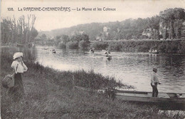 CPA - 94 - LA VARENNE CHENNEVIERES - La Marne Et Les Côteaux - Pêcheur - Animée - Andere & Zonder Classificatie