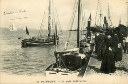 Paimboeuf * Vue Sur Le Quai Sadi Carnot * Bateaux Navires - Paimboeuf