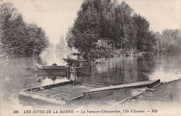 CPA - 94 - LA VARENNE CHENNEVIERES - L'Ile D'Amour - Les Rives De La Marne - Enfant - Canot - Neurdein - Autres & Non Classés