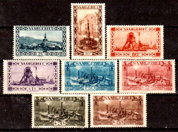 Sarre-95- Original Values Issued In 1926.(+/sg) Hinged/NG - Quality In Your Opinion. - Otros & Sin Clasificación