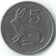 M823 - ZIMBABWE - 5 CENT 1988 - Zimbabwe