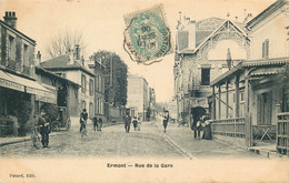 VAL D'OISE  ERMONT  Rue De La Gare - Ermont-Eaubonne