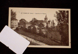 38 - CORBELIN -  QUARTIER DE L EGLISE - ECRITE EN 1934 - - Corbelin