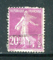 FRANCE- Y&T N°190- Oblitéré - Oblitérés