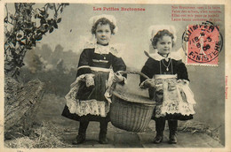 Bergeret * 1905 * Les Petites Bretonnes * Coiffe Coiffes Costume Bretagne - Bergeret