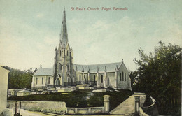 Bermuda, PAGET, St. Paul's Church (1910s) Postcard - Bermuda