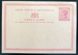 Sierra Leone, Entier Neuf, New - (B155) - Sierra Leone (...-1960)