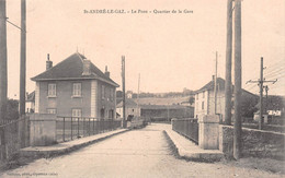 SAINT-ANDRE-le-GAZ (Isère) - Le Pont - Quartier De La Gare - Saint-André-le-Gaz