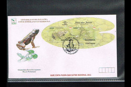 2011 - Indonesia FDC ZB 3051 (B301) - Fauna & Animals - And Flora [ZS043] - Indonesia