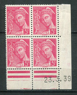 24268 FRANCE N°406** 5c. Rose Type Mercure C.D Du 23.3.39  TB - 1930-1939