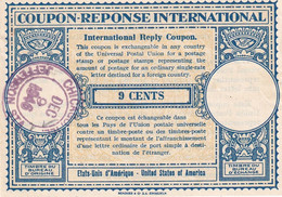 USA    ENTIER POSTAL/GANZSACHE/POSTAL STATIONERY COUPON REPONSE INTERNTIONAL CHICAGO 1946 - Other & Unclassified