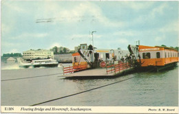 AC3197 Southampton - Floating Bridge And Hovercraft - Barche Boats Bateaux / Viaggiata 1976 - Southampton