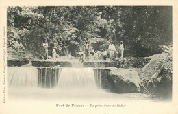 MARTINIQUE  FORT DE FRANCE  La Prise D'eau De Didier  (Edit Phos Pointe A Pitre ) - Fort De France