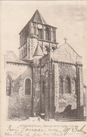 LUSIGNAN. - Transept Sud De L'Eglise Et Clocher. Carte De 1901 - Lusignan