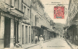 MARTINIQUE  FORT DE FRANCE  Rue Saint Louis  (H. Cunge Photographe ) - Fort De France