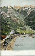 (SUISSE) Gotthardbahn – Nodseite » - Verlag Wehrli, A. – G., Klichberg-Zürich (1905) - Nods