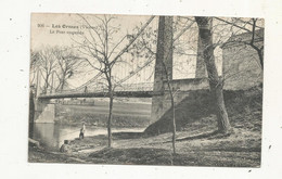 JC, Cp, 86, PERSAC, Les ORMES , Le Pont Suspendu , Voyagée 1910 - Sonstige & Ohne Zuordnung