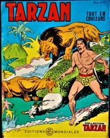 TARZAN - N° 21-  Éditions Mondiales - Del DUCA - ( 1966 ) . - Tarzan