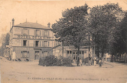 77-COMBS-LA-VILLE- AVENUE DE LA GARE ( DEPART ) - Combs La Ville