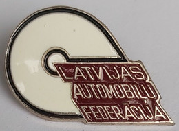 Latvijas Automobiļu Federācija Latvia Automobile Federation Association Car Racing PINS A10/9 - Automobile - F1