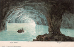 ITALIA,ITALIE,CAPRI,KAPRI,ile  De La Baie De Naples,GROTTE,1900,RARE - Napoli (Naples)