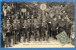 54 - Meurthe Et Moselle - Villerupt - Gendarmes Et Soldats Francais - Gendarmes Allemands (N10733) - Autres & Non Classés