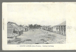 CÔTE D’IVOIRE « Grand Lahou – Intérieur Du Camp » - Collection M. M. A. C. B. - Côte-d'Ivoire