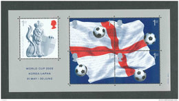 GRANDE-BRETAGNE - 2002 - YT BF N°17- SG MS2292 - NEUF ** Luxe MNH - World Cup Football Championship - Blocs-feuillets