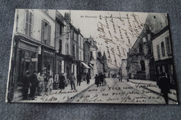 Etampes,coiffeur,magasins,Tabac,rue Saint Jacques,belle Carte Postale Ancienne - Etampes