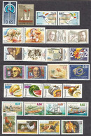 BULGARIA - 2002 - Comp ** - 40 Tim. + 5 BF + Extra - Paire De Sculpture Supplémentaire Non Perforée - Années Complètes