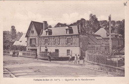 76 Fontaine Le Dun. Quartier De La Gendarmerie - Fontaine Le Dun