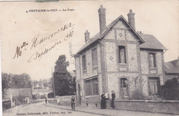 76 Fontaine Le Dun. La Poste - Fontaine Le Dun