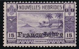 Nouvelles Hébrides N°126 - Neuf ** Sans Charnière - TB - Unused Stamps